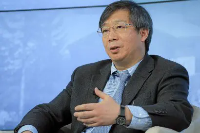 Yi Gang, governor of the People's Bank of China